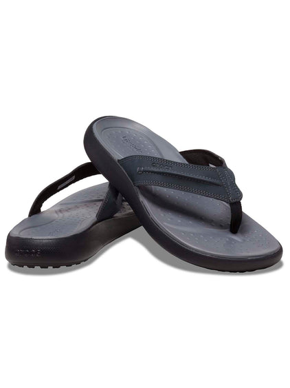 Sandalia Flip Hombre Yukon Vista II LR Negro Crocs
