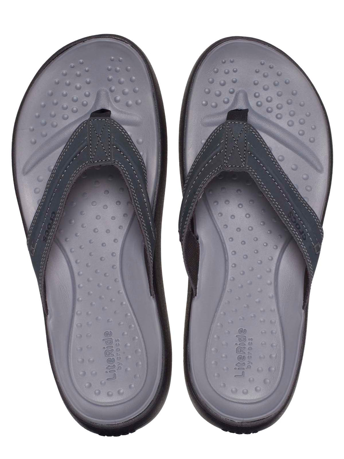 Sandalia Flip Hombre Yukon Vista II LR Negro Crocs