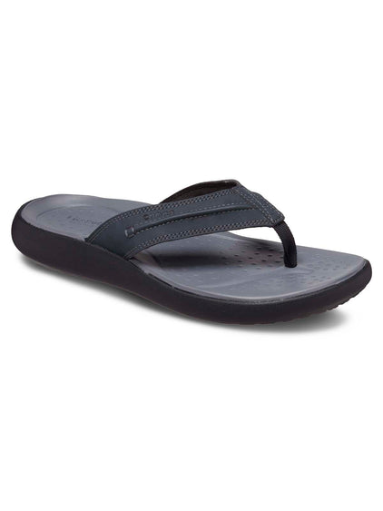 Sandalia Flip Hombre Yukon Vista II LR Negro Crocs