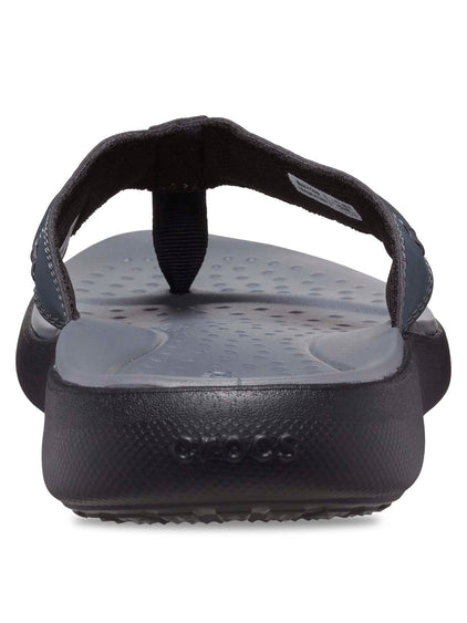 Sandalia Flip Hombre Yukon Vista II LR Negro Crocs