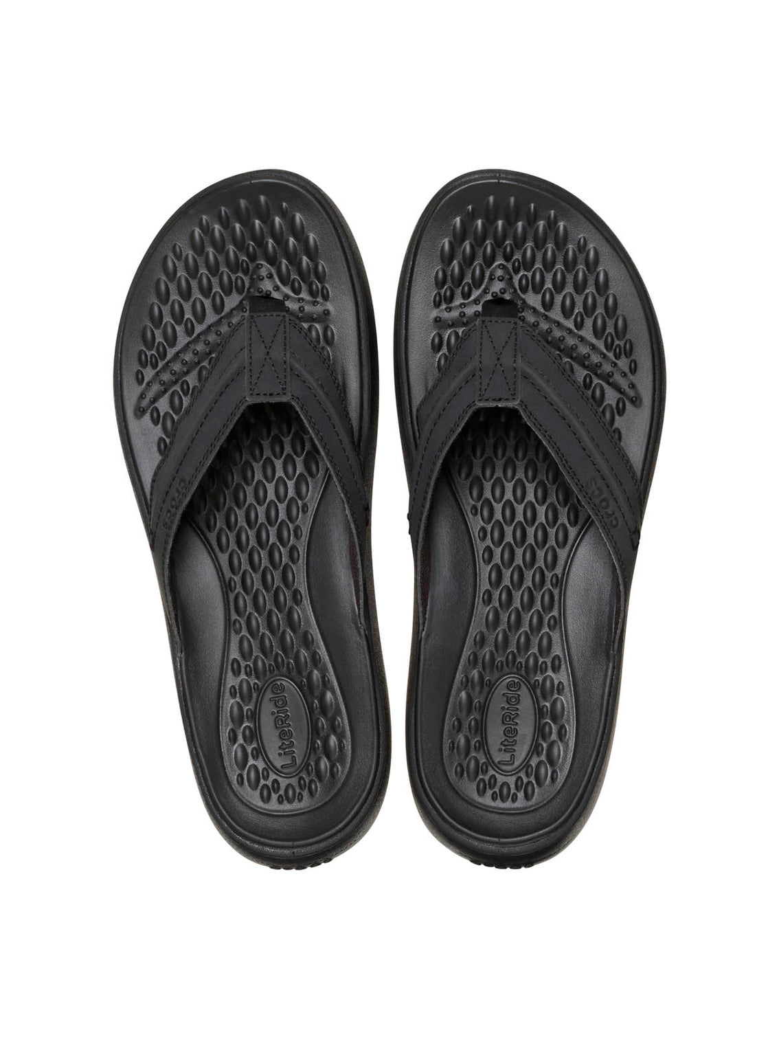 Sandalia Flip Hombre Yukon Vista II Flip Negro Crocs