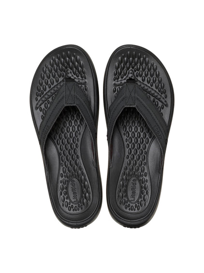 Sandalia Flip Hombre Yukon Vista II Flip Negro Crocs