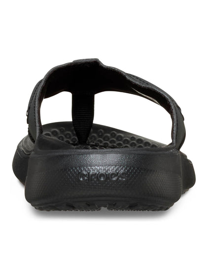 Sandalia Flip Hombre Yukon Vista II Flip Negro Crocs