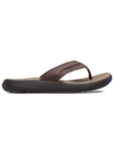 Sandalia Flip Hombre Yukon Vista II LR Café Crocs