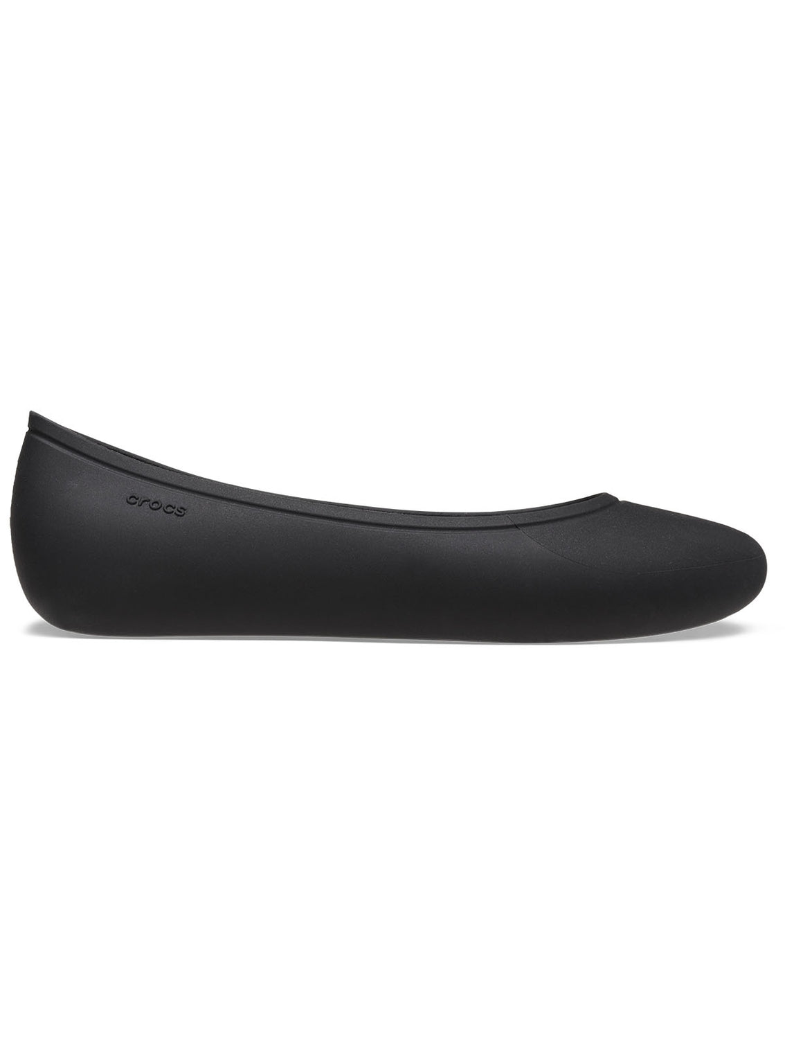 Ballerina Mujer Brooklyn Flat Negro Crocs