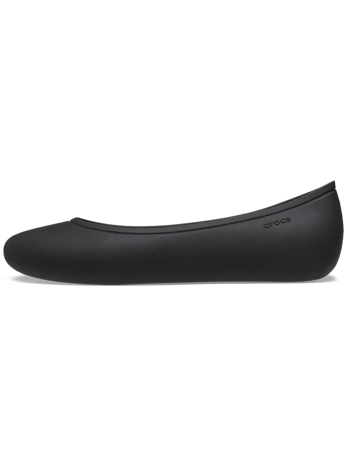 Ballerina Mujer Brooklyn Flat Negro Crocs