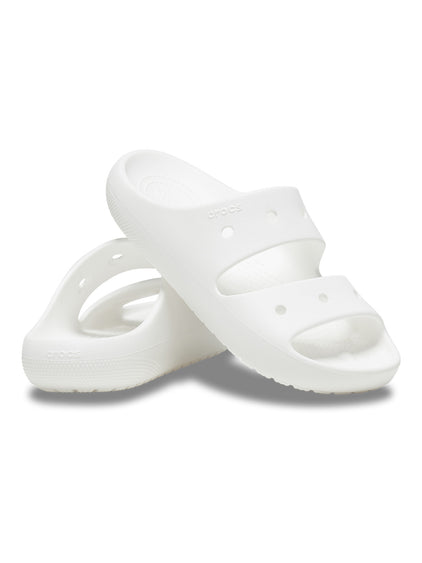 Sandalia Unisex Classic V2 Blanco Crocs