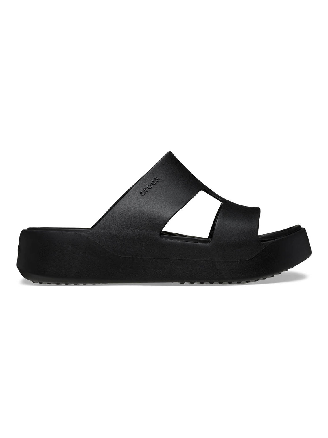 Sandalia Plataforma Mujer Getaway H-Strap Negro Crocs