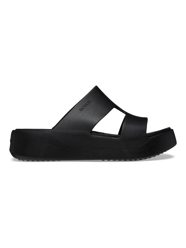 Sandalia Plataforma Mujer Getaway H-Strap Negro Crocs