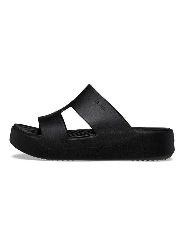 Sandalia Plataforma Mujer Getaway H-Strap Negro Crocs