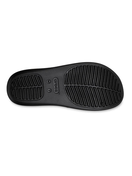 Sandalia Plataforma Mujer Getaway H-Strap Negro Crocs