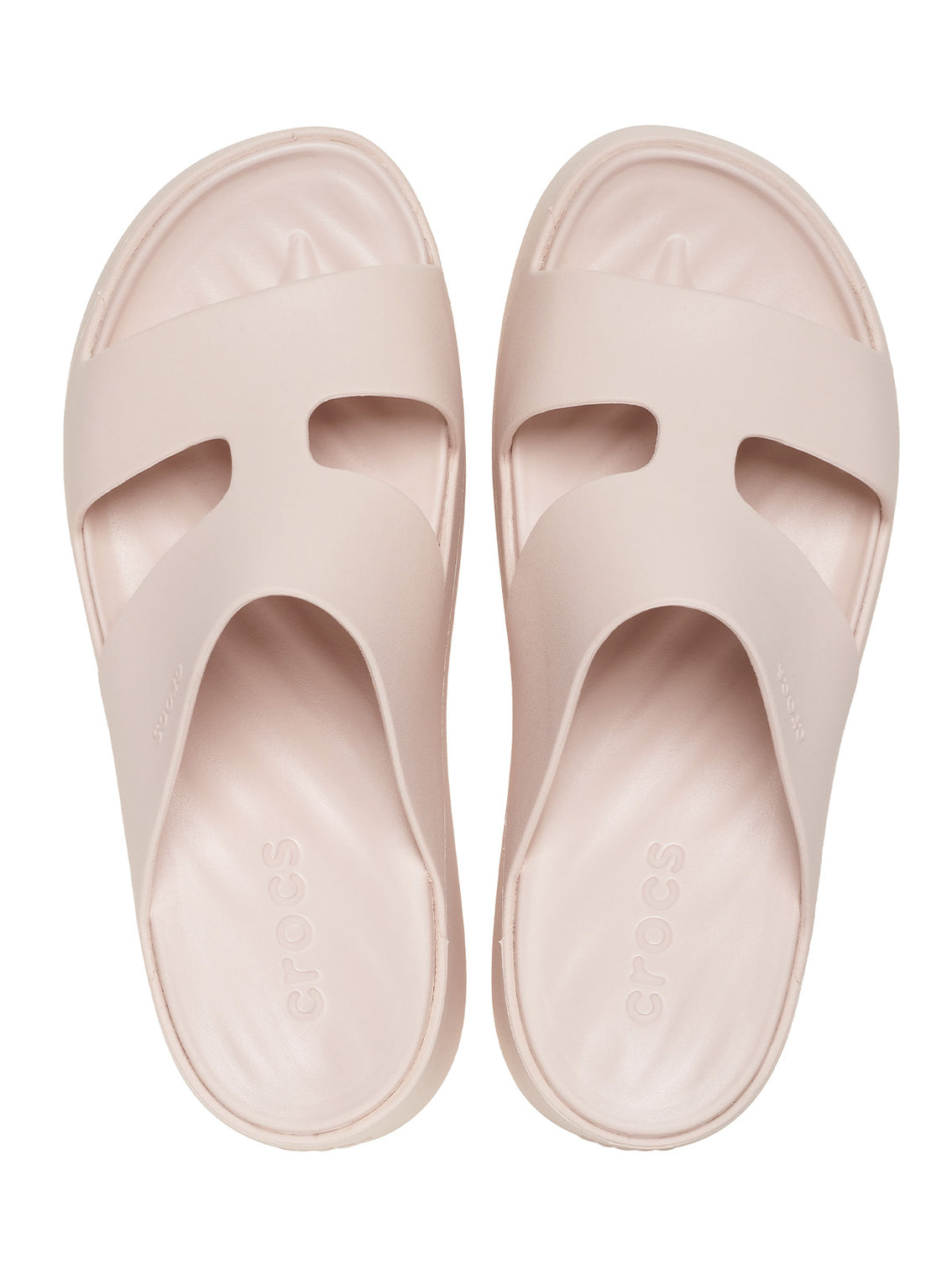 Sandalia Mujer Getaway Platform H-Strap Rosado Crocs