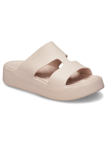 Sandalia Mujer Getaway Platform H-Strap Rosado Crocs