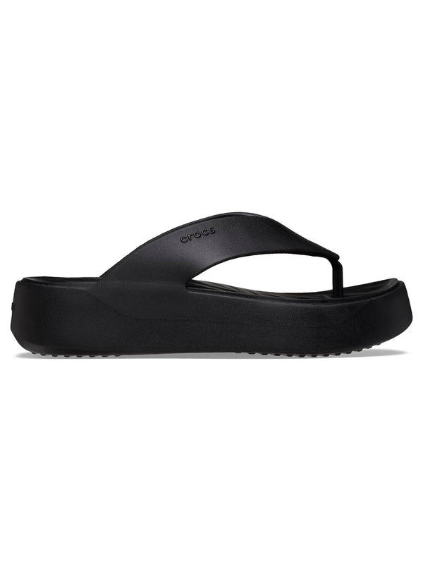 Sandalia Flip Mujer Getaway Plataforma Negro Crocs