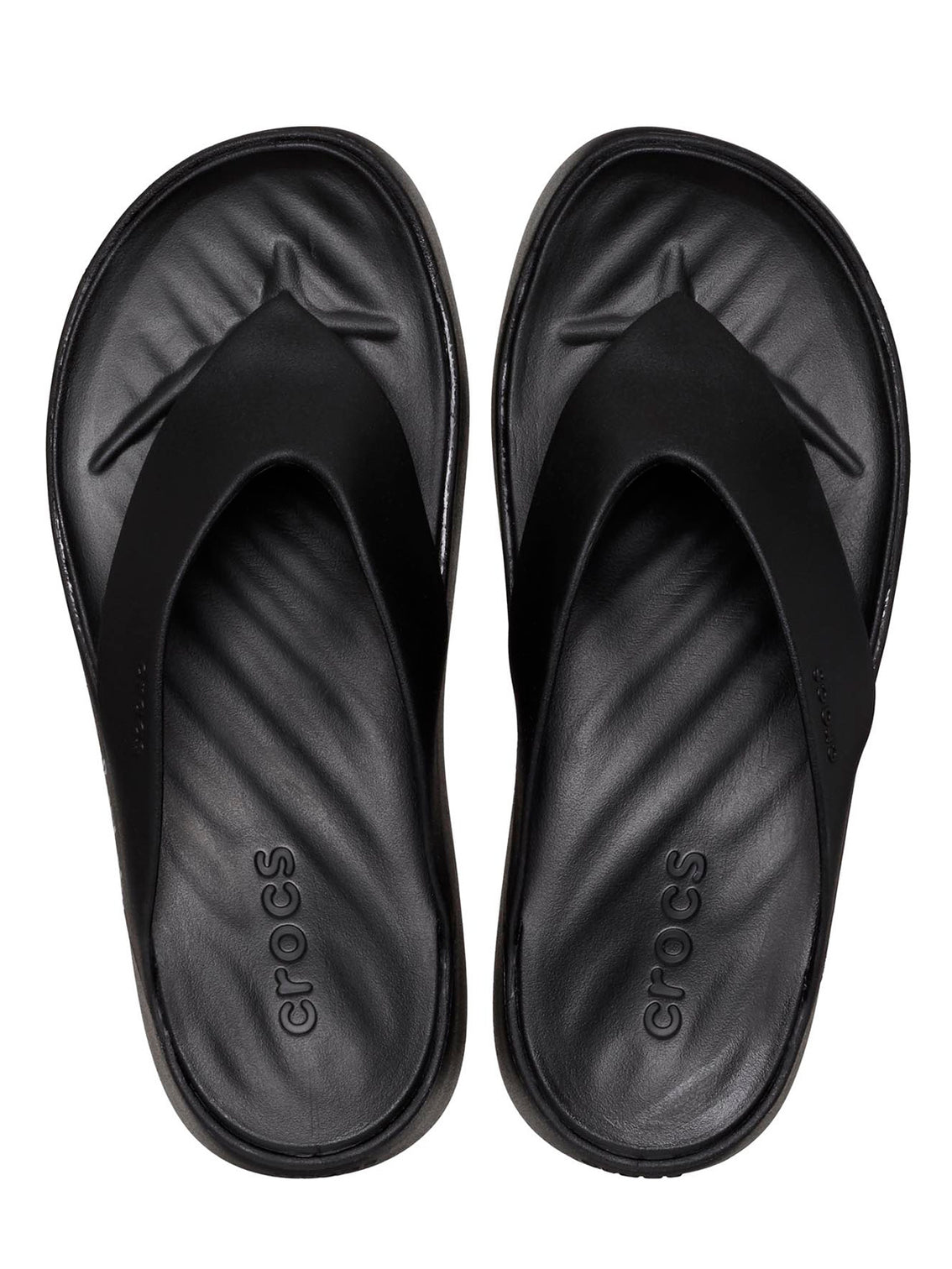Sandalia Flip Mujer Getaway Plataforma Negro Crocs