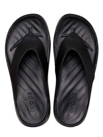 Sandalia Flip Mujer Getaway Plataforma Negro Crocs