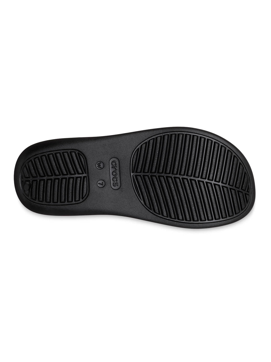 Sandalia Flip Mujer Getaway Plataforma Negro Crocs