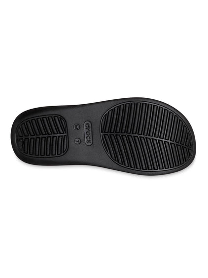 Sandalia Flip Mujer Getaway Plataforma Negro Crocs
