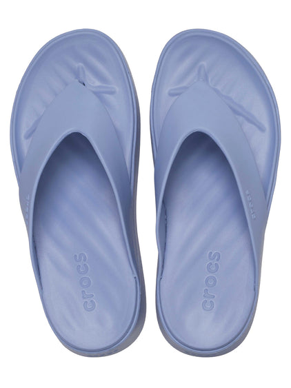Sandalia Flip Mujer Getaway Plataforma Azul Crocs