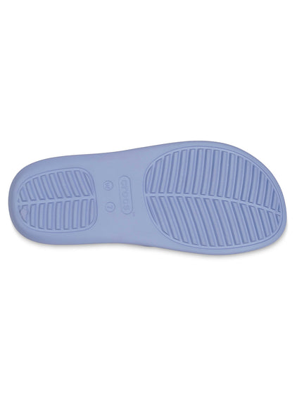 Sandalia Flip Mujer Getaway Plataforma Azul Crocs