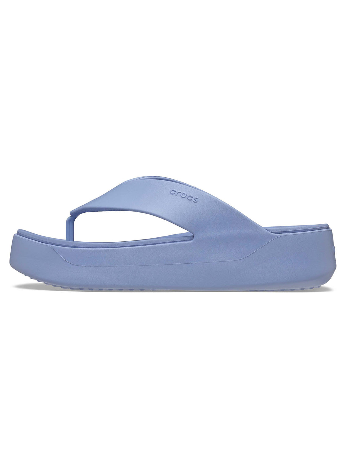 Sandalia Flip Mujer Getaway Plataforma Azul Crocs