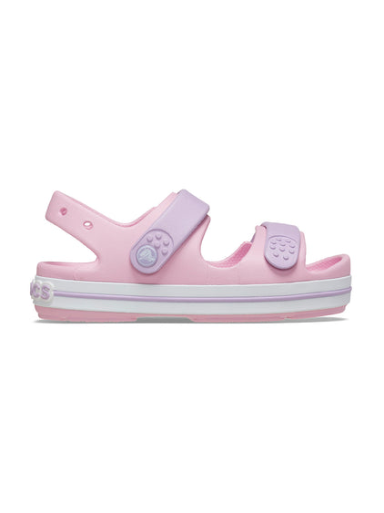 Sandalia Niños Grandes Crocband Cruiser Naranja Crocs