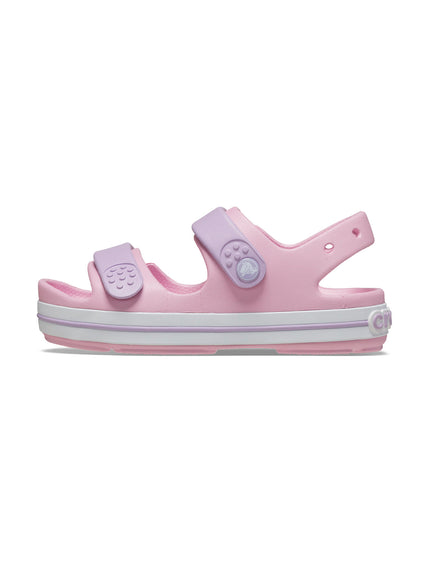 Sandalia Niños Grandes Crocband Cruiser Naranja Crocs
