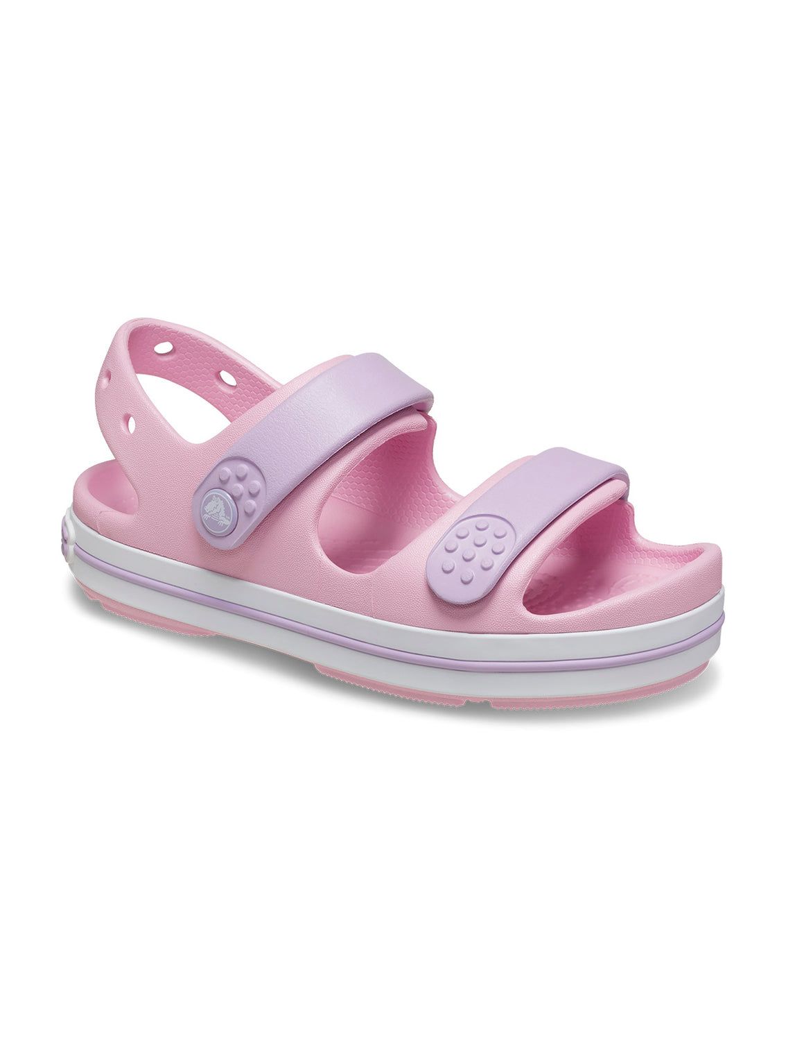 Sandalia Niños Grandes Crocband Cruiser Naranja Crocs