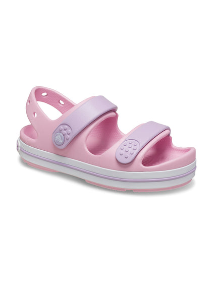 Sandalia Niños Grandes Crocband Cruiser Naranja Crocs