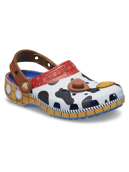 Zueco Niños Grandes Toy Story Woody Azul Crocs