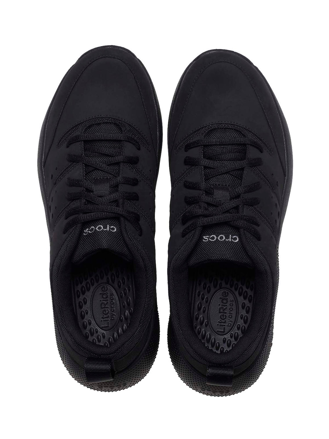 Zapatilla Hombre On The Clock Work M Negro Crocs