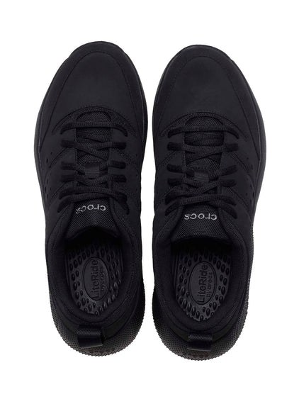 Zapatilla Hombre On The Clock Work M Negro Crocs