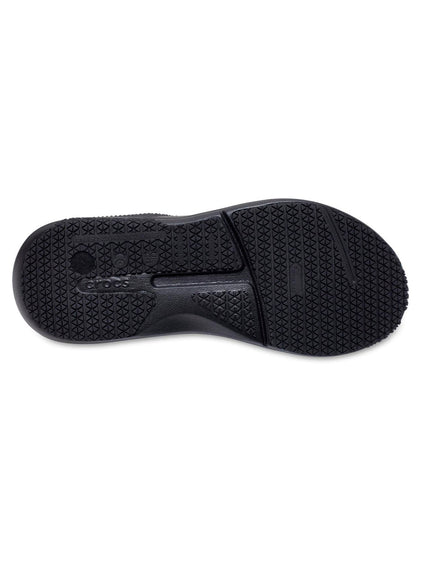 Zapatilla Mujer On The Clock Work W Negro Crocs