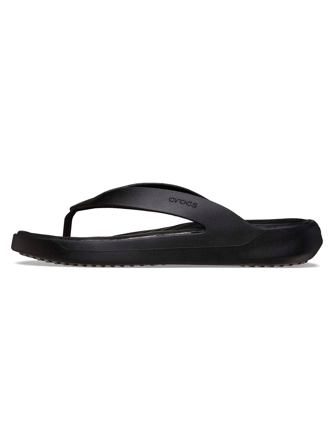 Sandalia Mujer Getaway Flip Negro Crocs