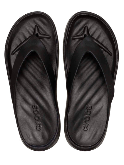 Sandalia Mujer Getaway Flip Negro Crocs