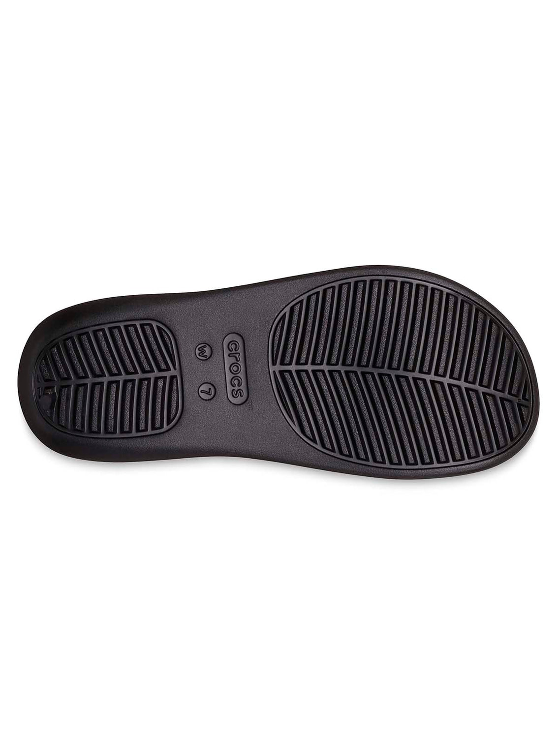 Sandalia Mujer Getaway Flip Negro Crocs