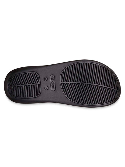 Sandalia Mujer Getaway Flip Negro Crocs