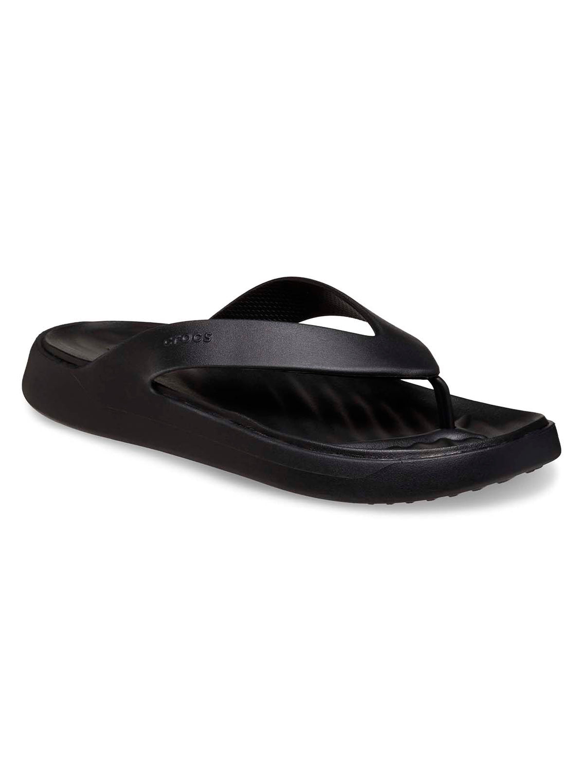 Sandalia Mujer Getaway Flip Negro Crocs