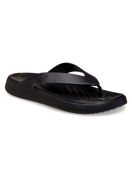 Sandalia Mujer Getaway Flip Negro Crocs