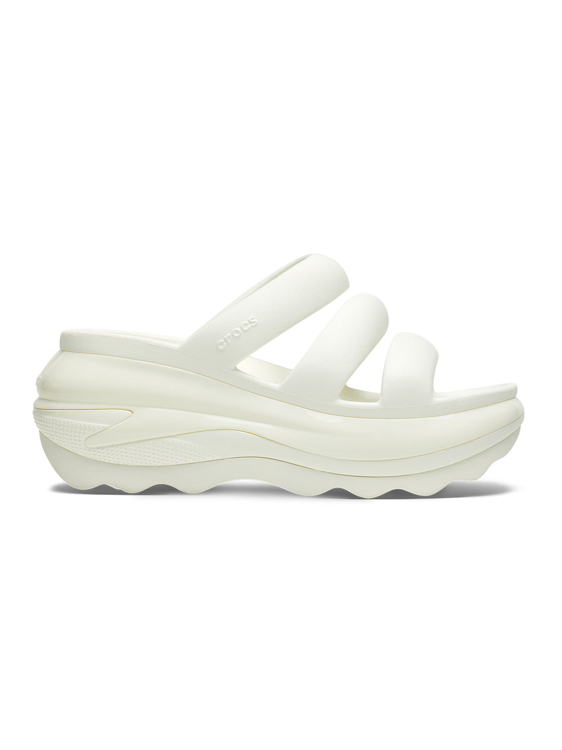 Sandalia Plataforma Unisex Mega Crush TSt Blanco Crocs