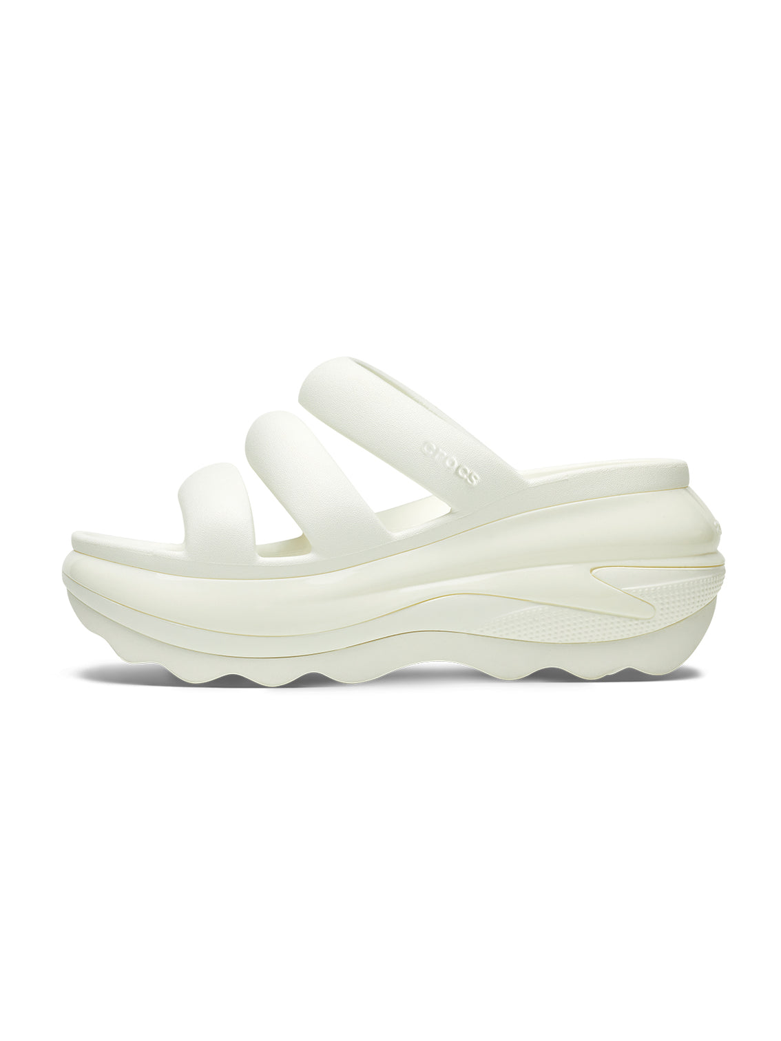 Sandalia Plataforma Unisex Mega Crush TSt Blanco Crocs