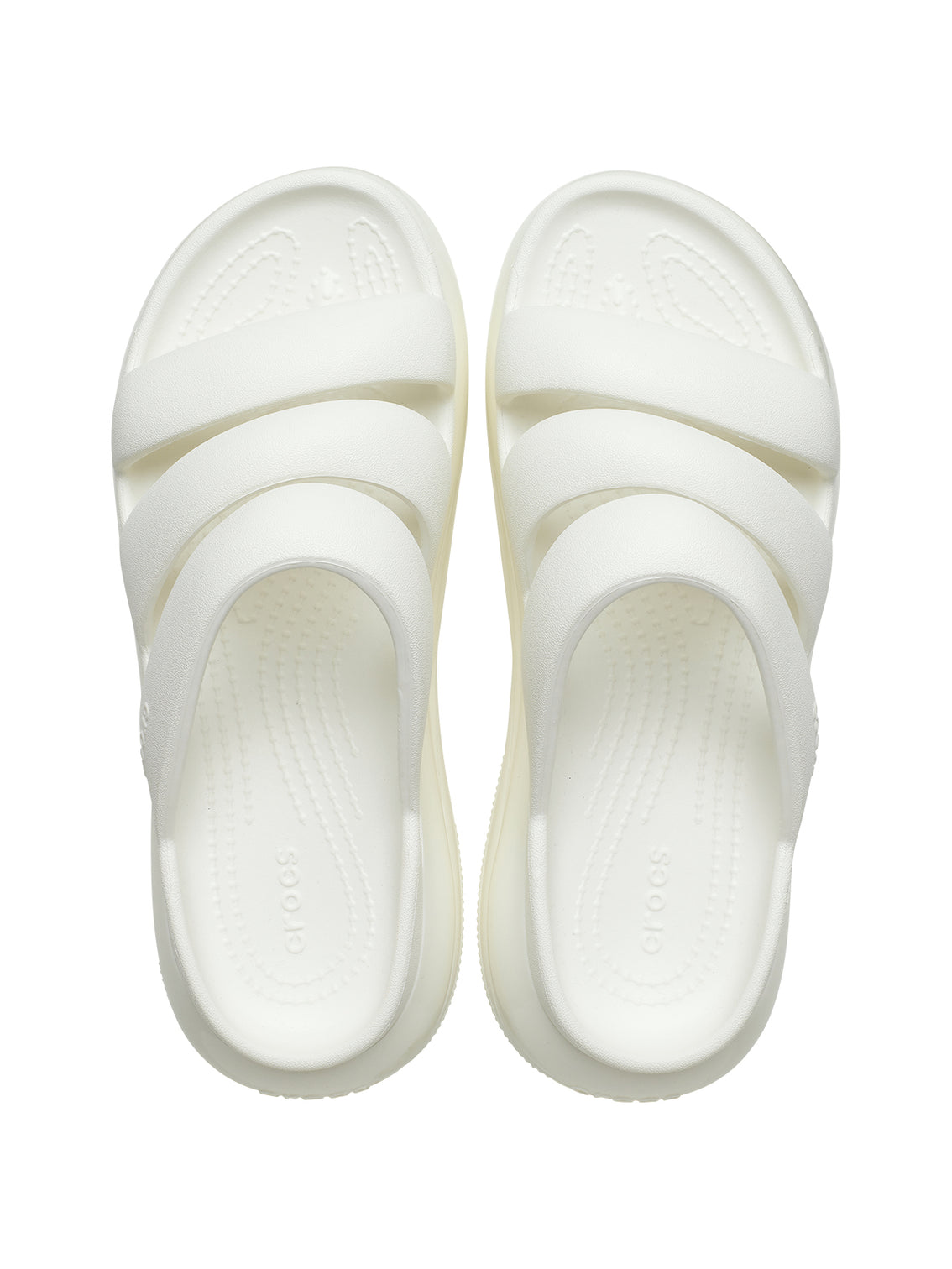 Sandalia Plataforma Unisex Mega Crush TSt Blanco Crocs