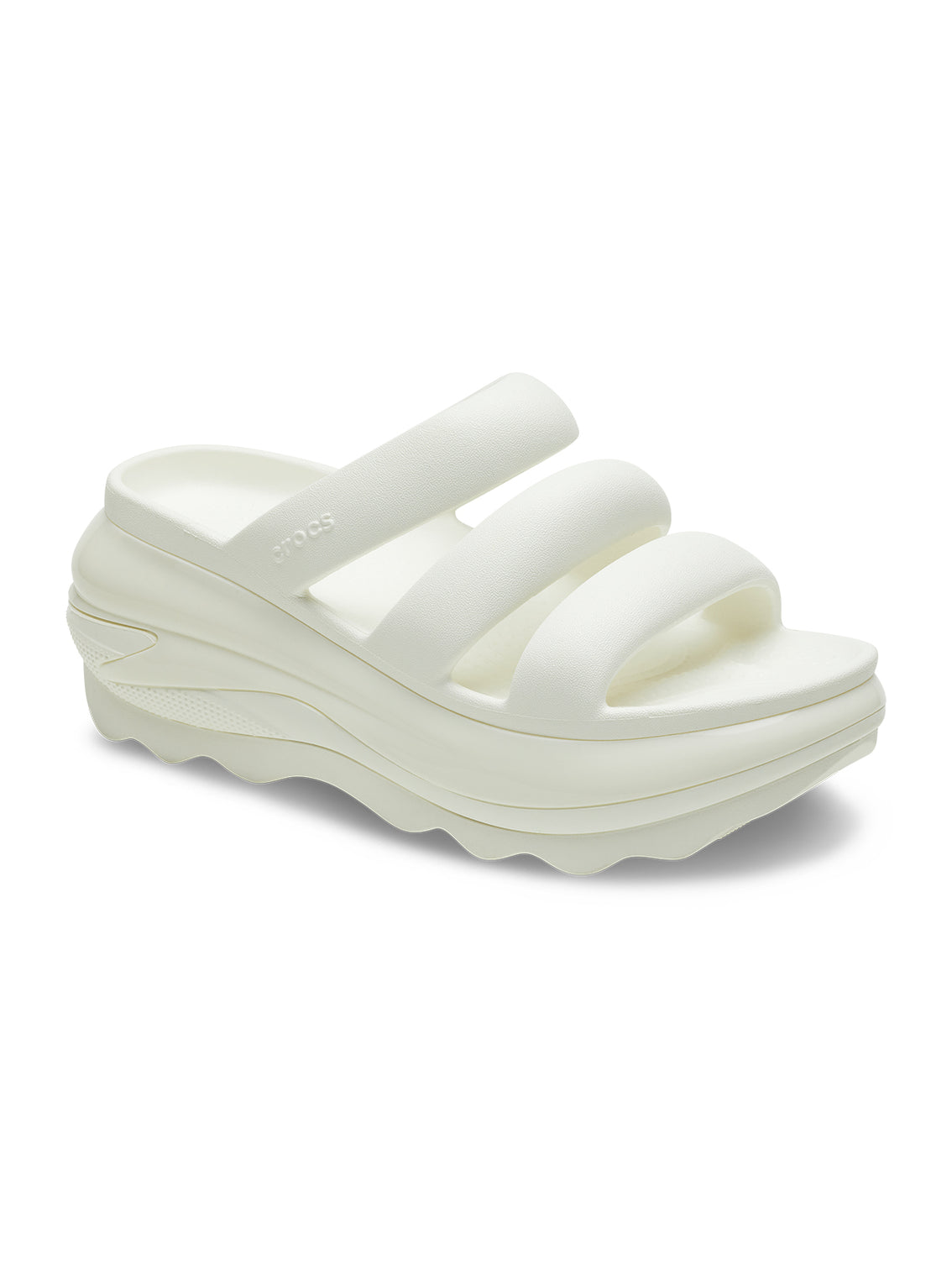 Sandalia Plataforma Unisex Mega Crush TSt Blanco Crocs