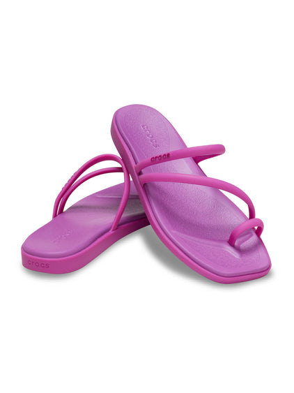 Sandalia Mujer Miami Toe Loop Sandal Morado Crocs