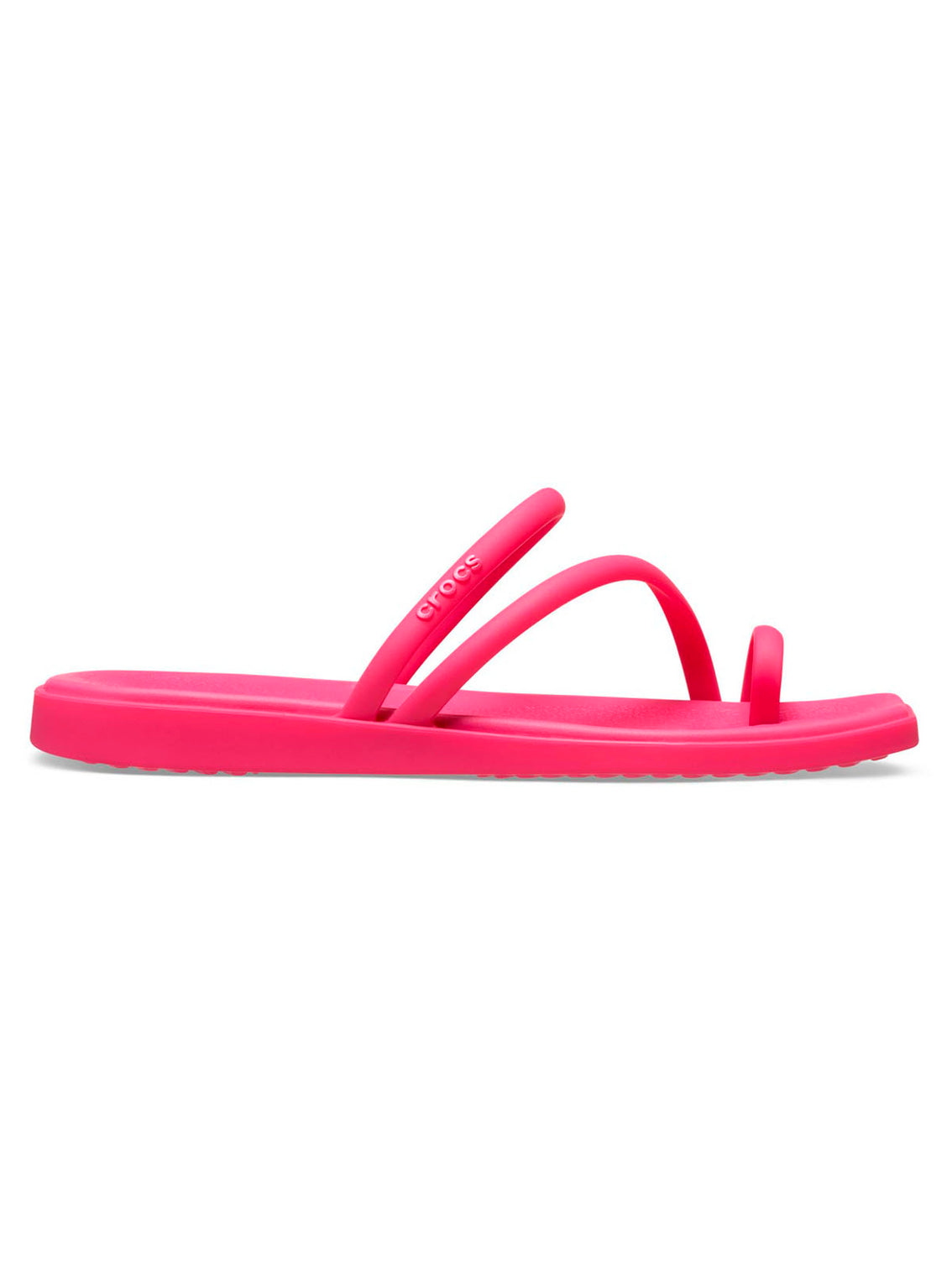 Sandalia Mujer Miami Toe Loop Rosa Crocs