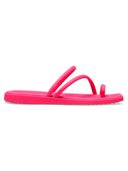 Sandalia Mujer Miami Toe Loop Rosa Crocs