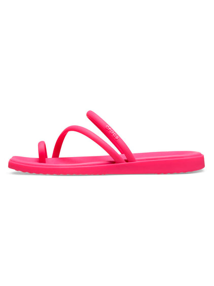Sandalia Mujer Miami Toe Loop Rosa Crocs