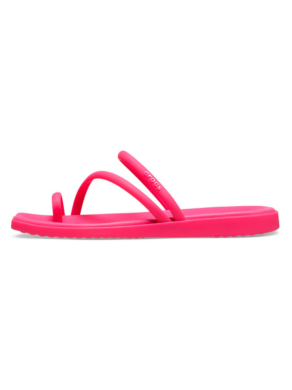 Sandalia Mujer Miami Toe Loop Rosa Crocs
