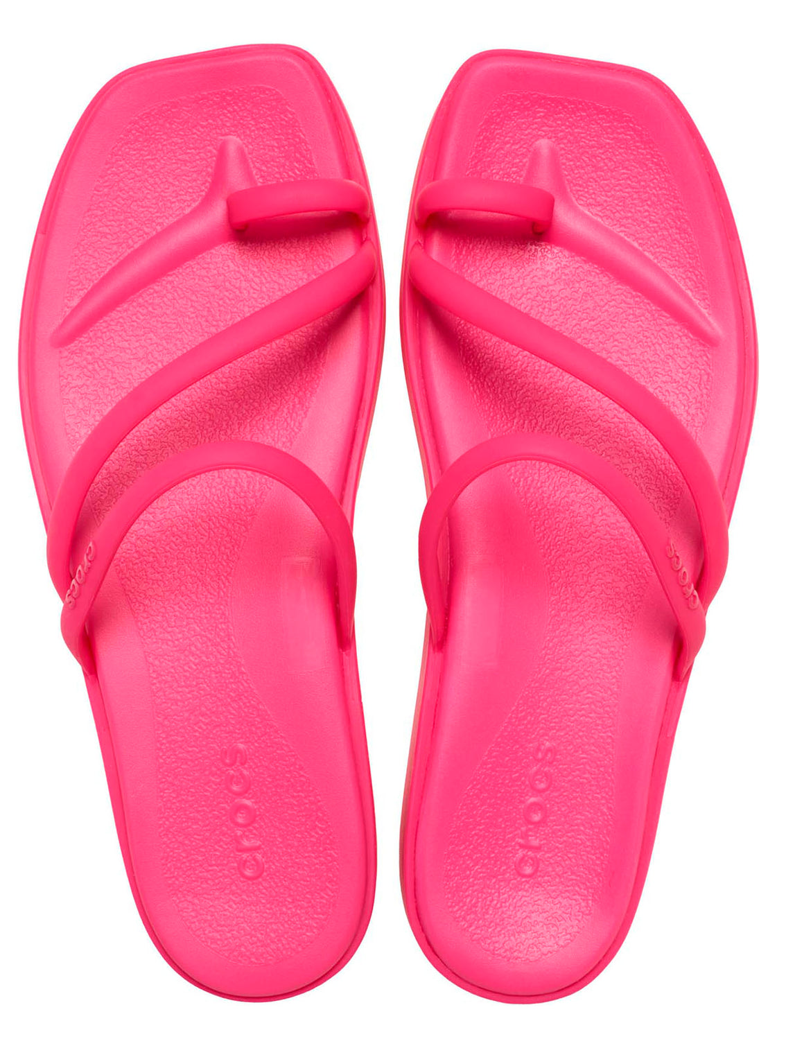 Sandalia Mujer Miami Toe Loop Rosa Crocs
