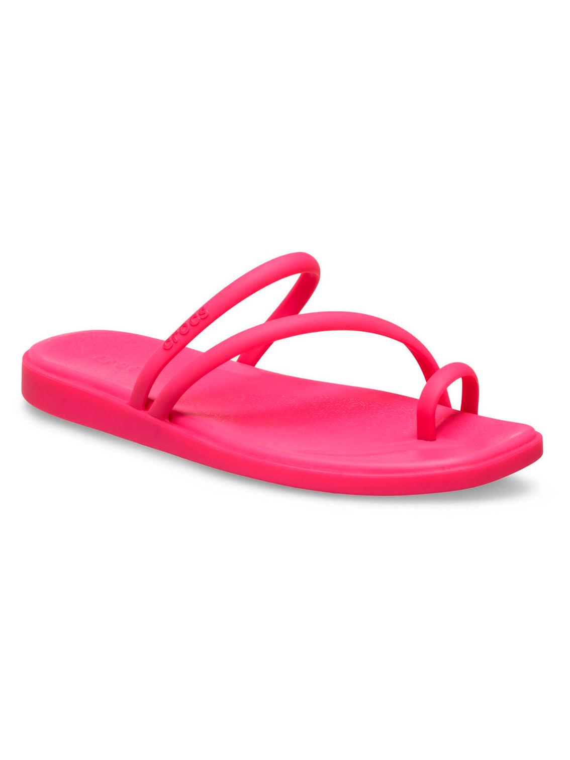 Sandalia Mujer Miami Toe Loop Rosa Crocs